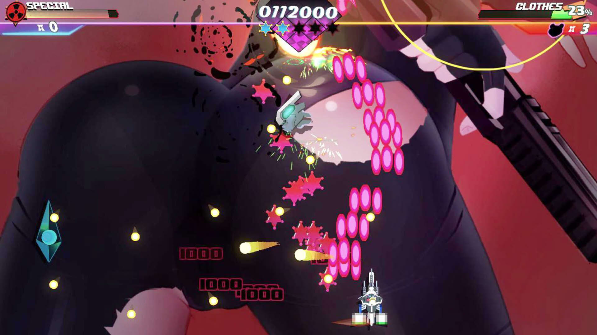 Screenshot for Deep Space Waifu: Flat Justice