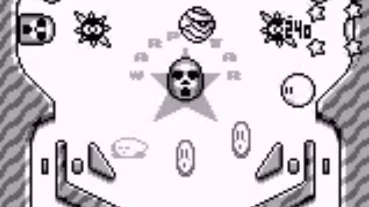 Screenshot for Kirby's Pinball Land