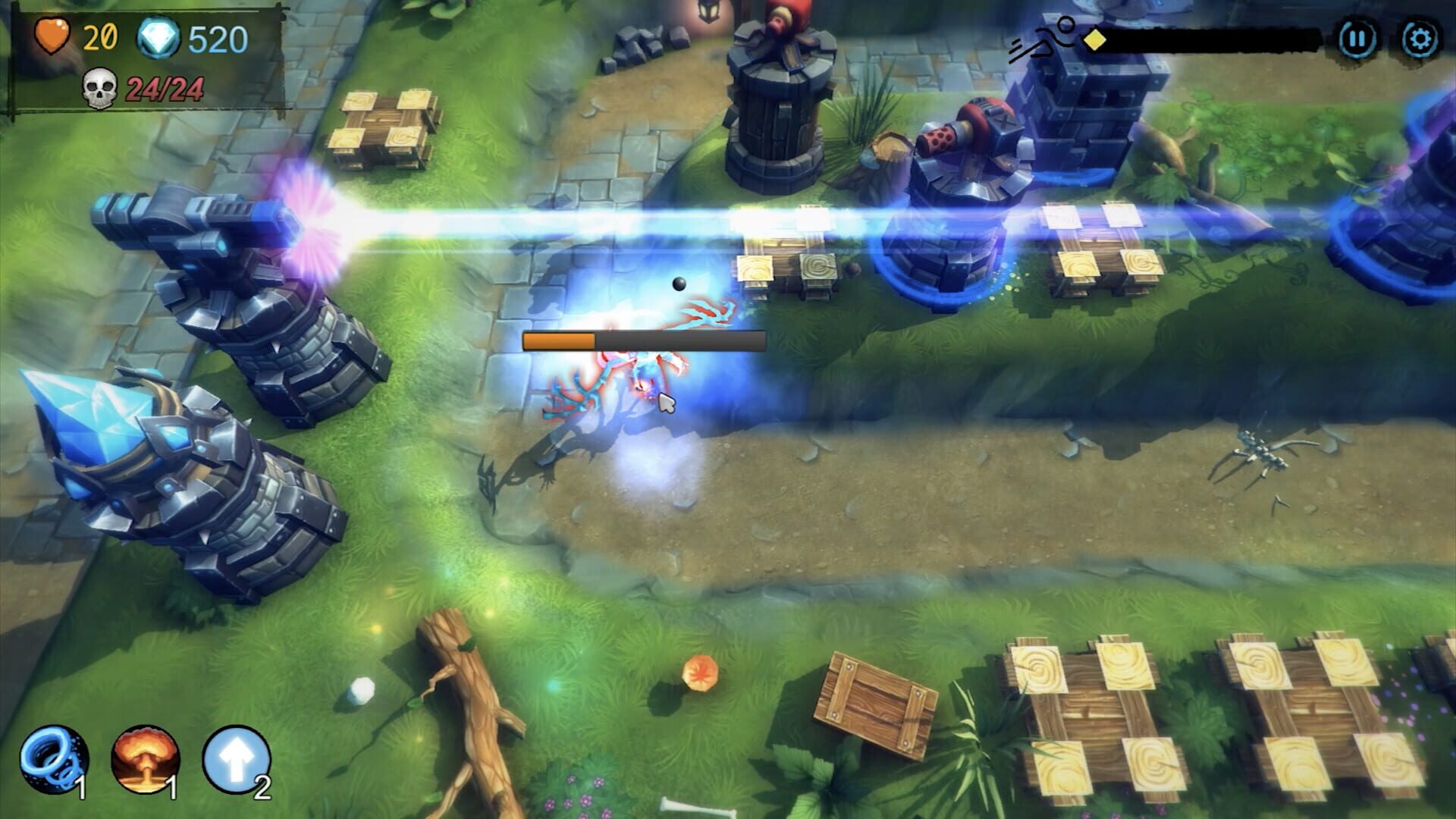 Screenshot for Yet another tower defence