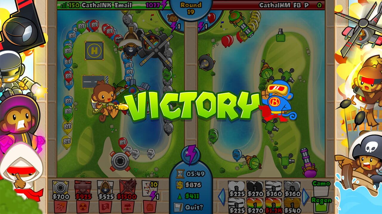 Screenshot for Bloons TD Battles