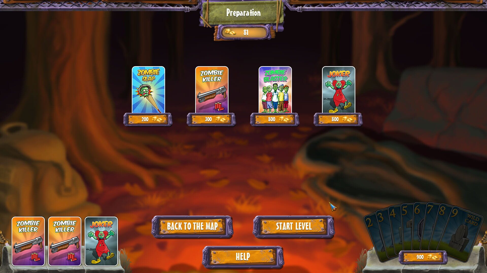 Screenshot for Zombie Solitaire 2 Chapter 2