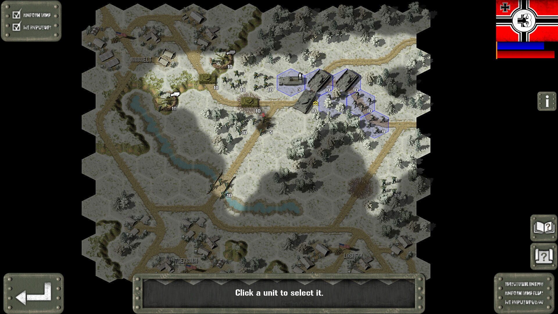 Screenshot for Tank Battle: 1944