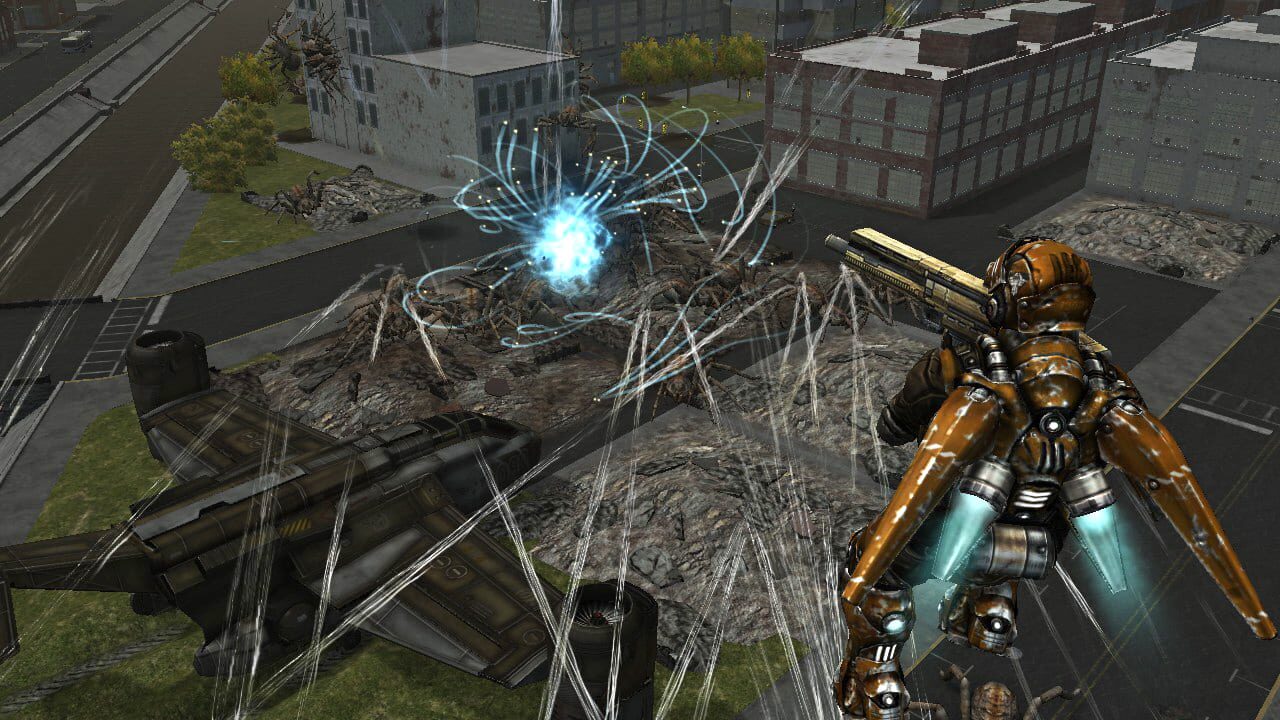 Screenshot for Earth Defense Force: Insect Armageddon