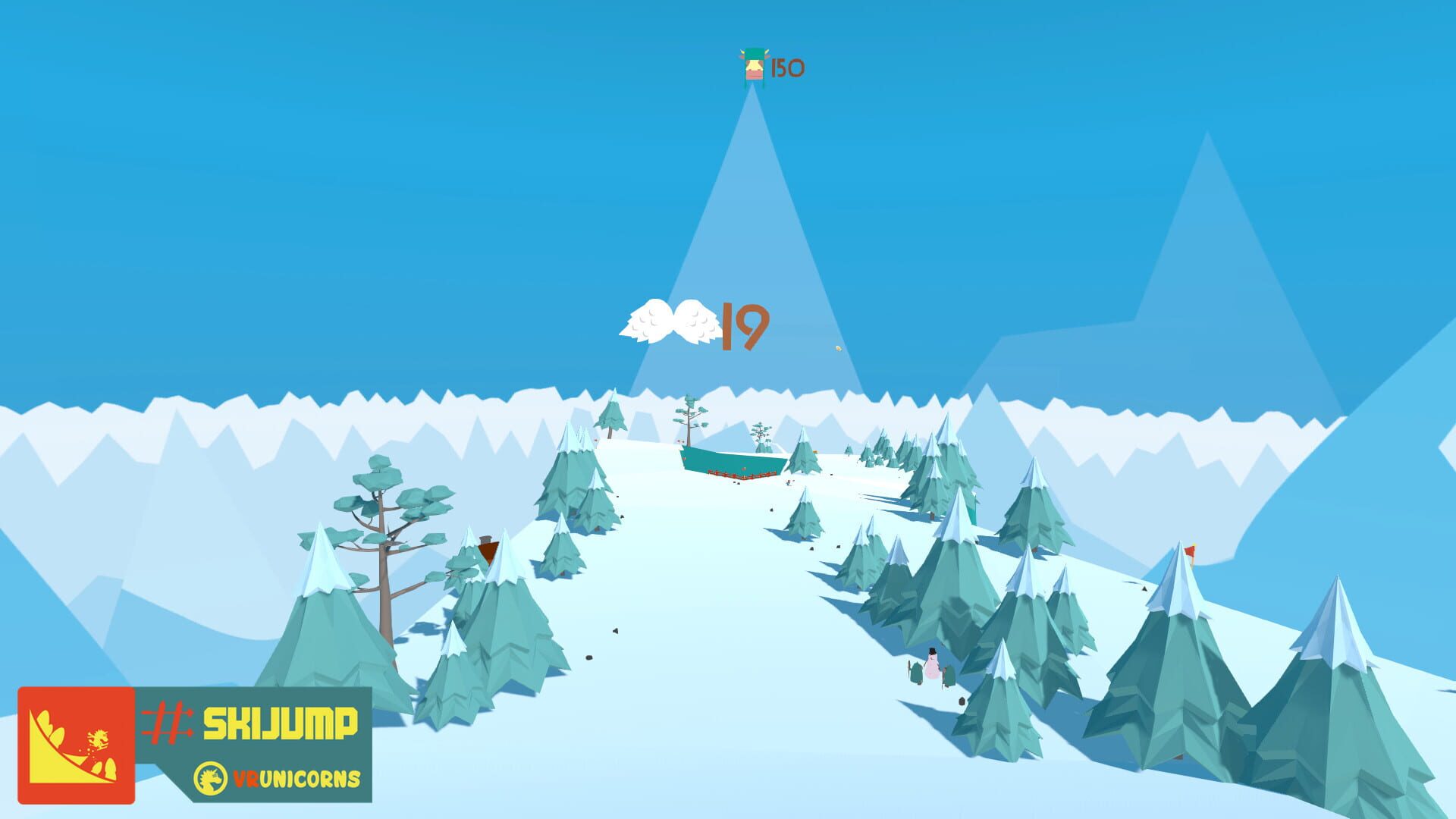 Screenshot for #SkiJump