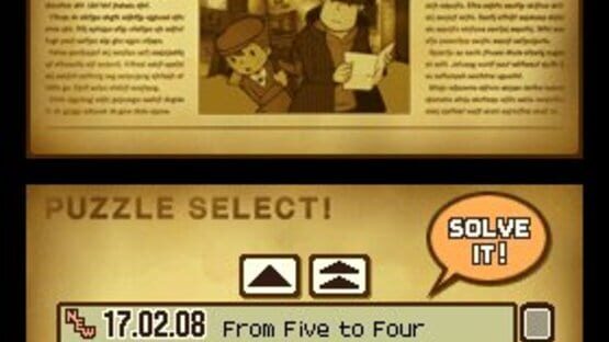 Screenshot for Professor Layton and the Curious Village