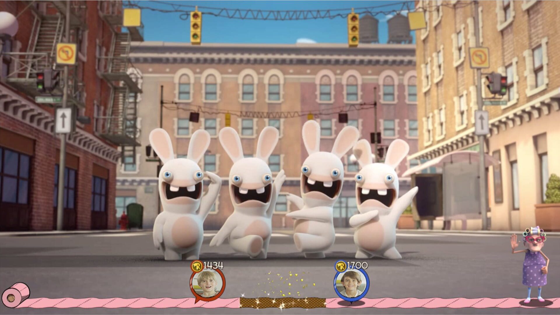 Screenshot for Rabbids Invasion: The Interactive TV Show