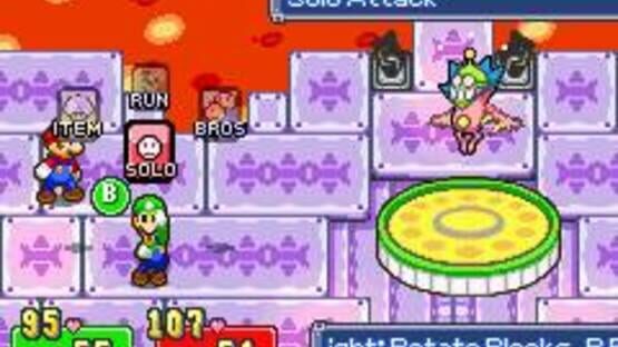 Screenshot for Mario & Luigi: Superstar Saga