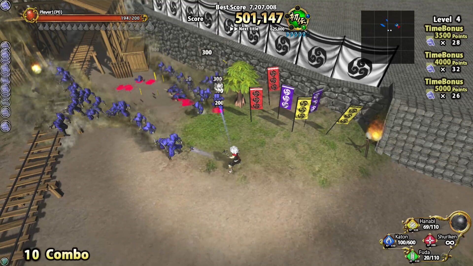 Screenshot for Diorama Battle of Ninja