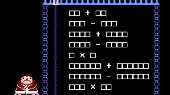 Screenshot for Donkey Kong Jr. Math