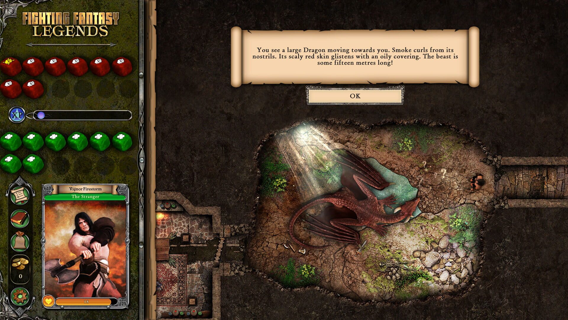 Screenshot for Fighting Fantasy Legends