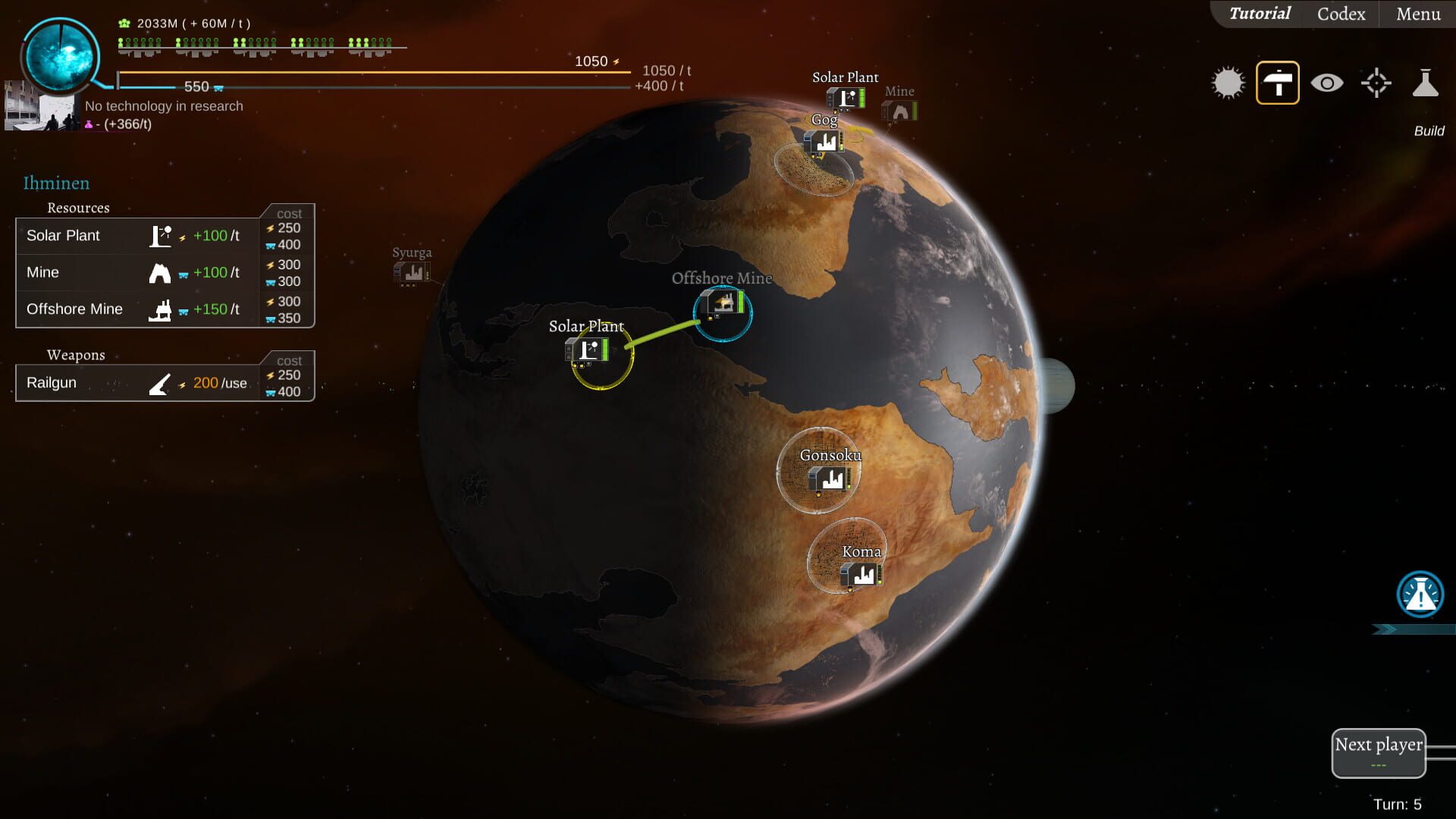 Screenshot for Interplanetary