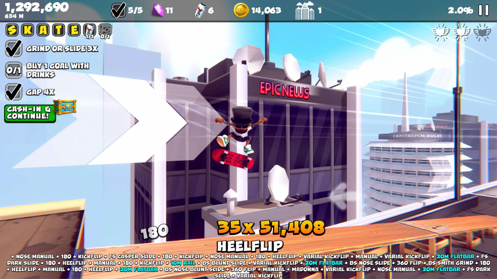 Screenshot for Epic Skater 2