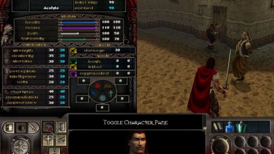Screenshot for Vampire: The Masquerade - Redemption