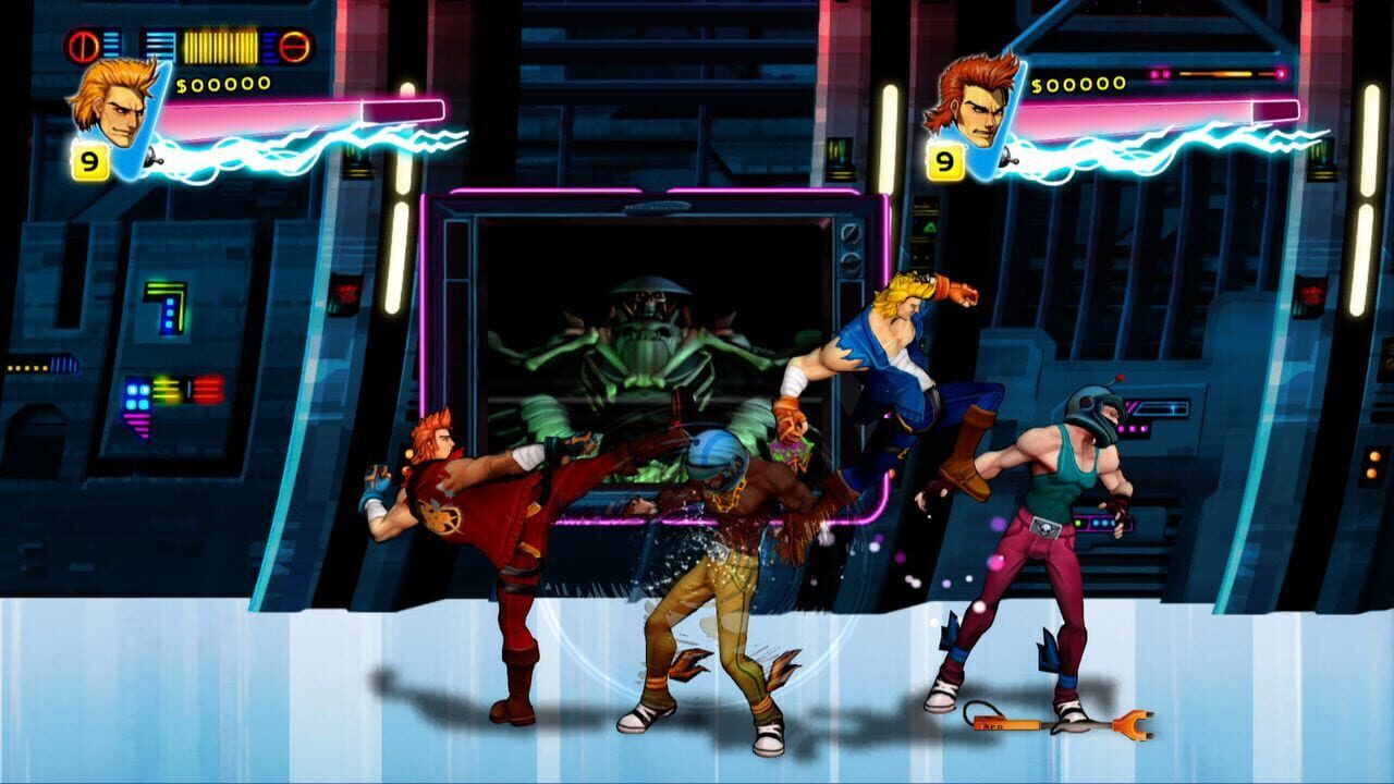 Screenshot for Double Dragon Neon