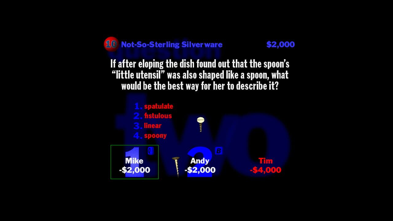 Screenshot for You Don't Know Jack Vol. 2
