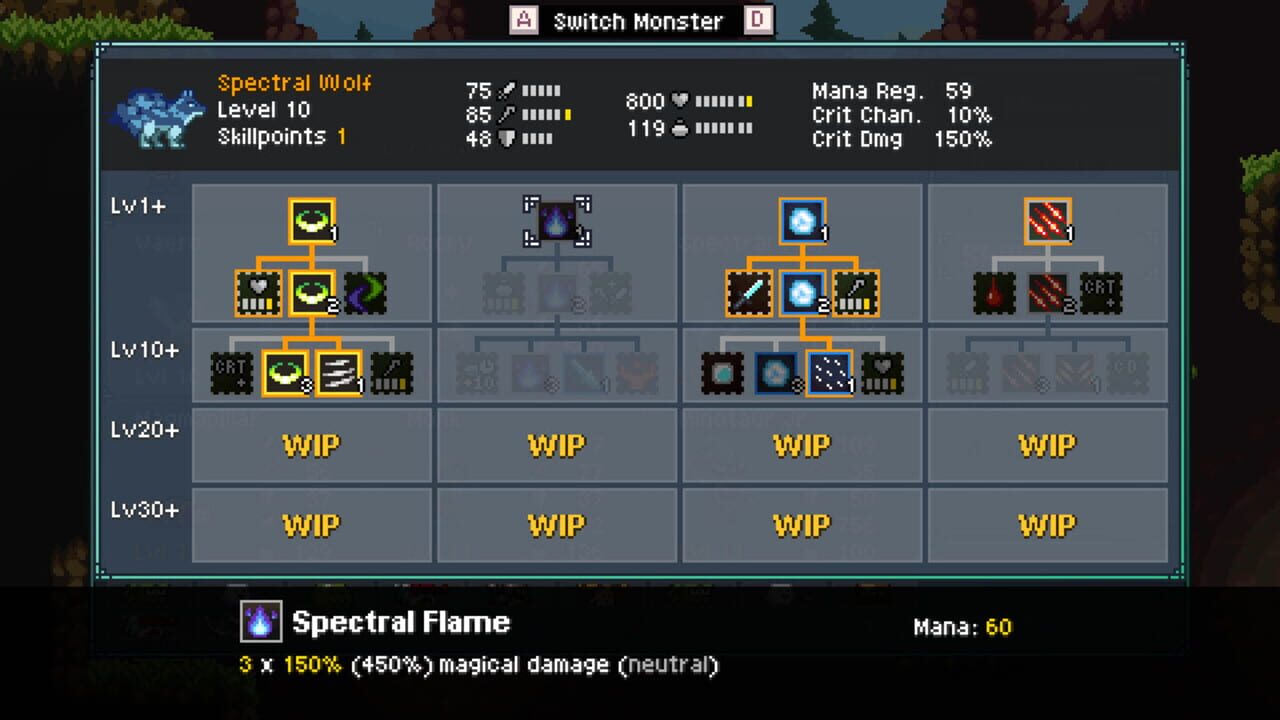 Screenshot for Monster Sanctuary