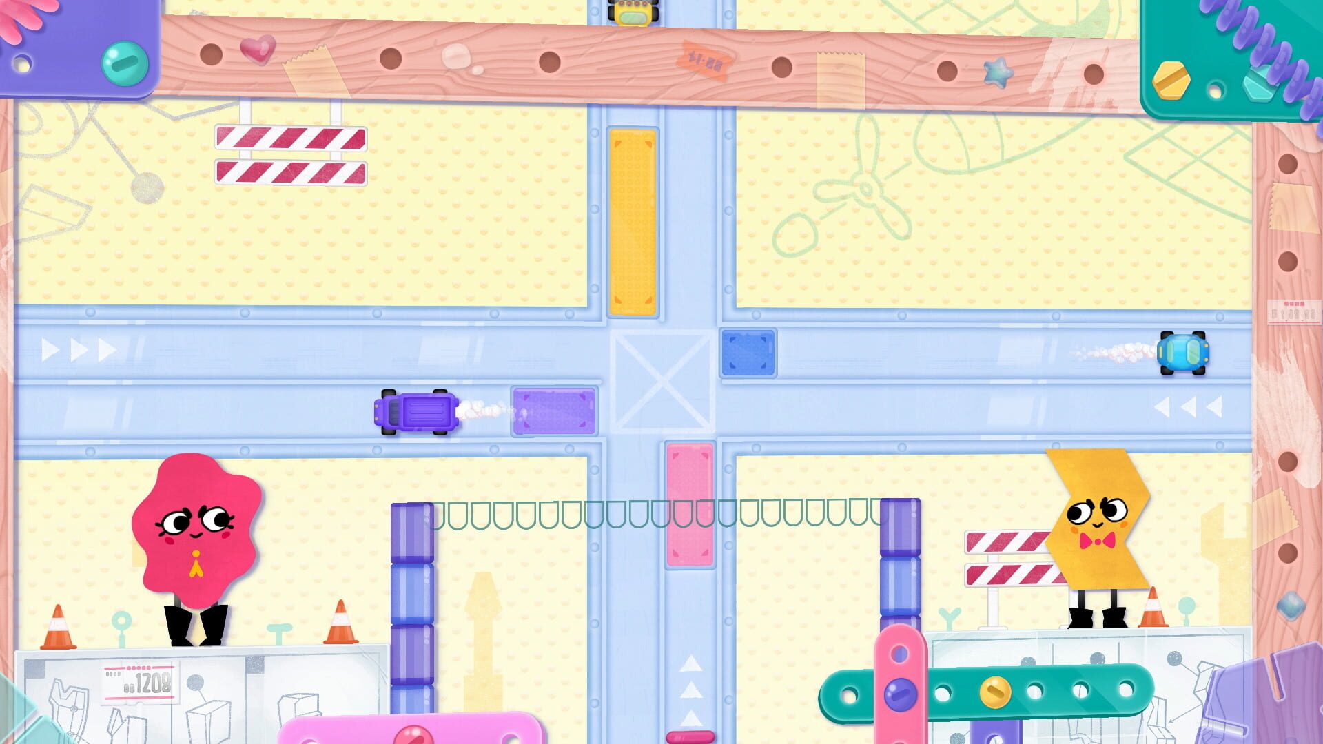 Screenshot for Snipperclips Plus: Cut It Out, Together!