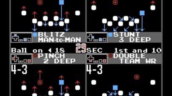 Screenshot for NES Play Action Football