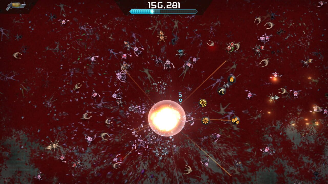 Screenshot for Crimsonland