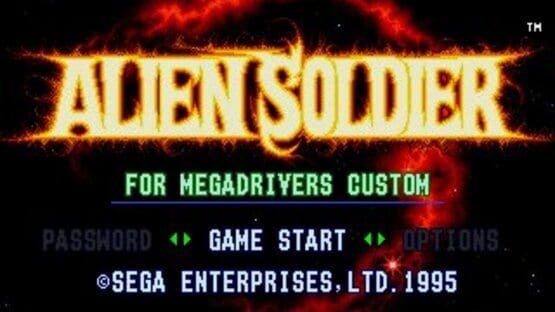Screenshot for Alien Soldier