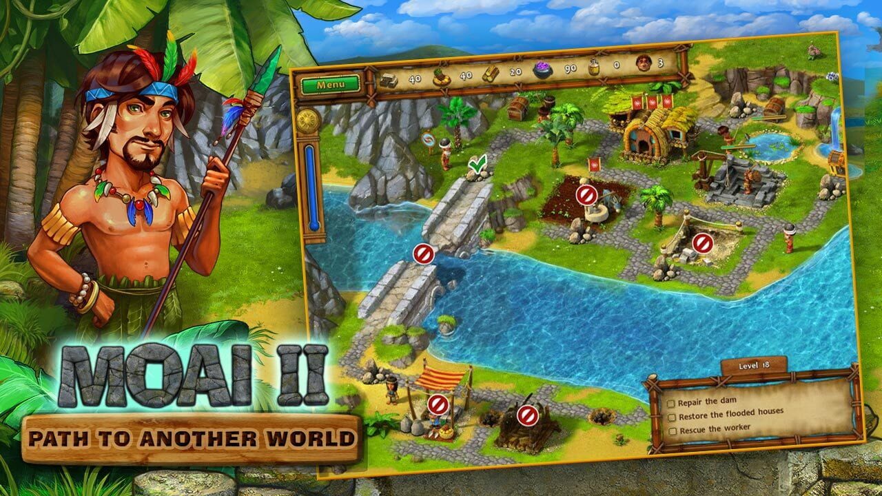 Screenshot for Moai 2: Path to Another World