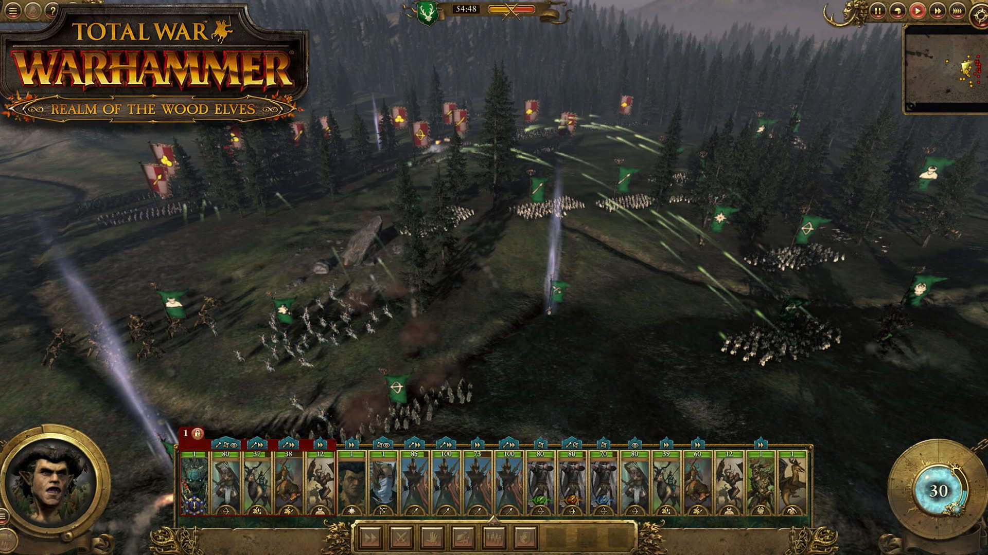 Screenshot for Total War: Warhammer - Realm of the Wood Elves