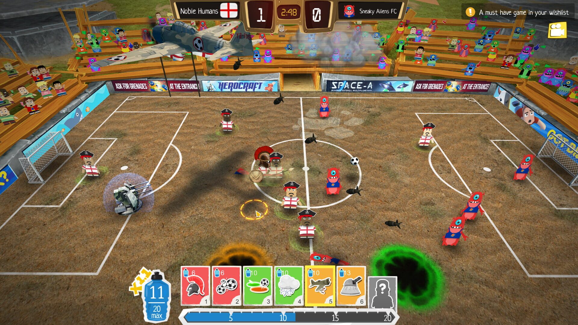 Screenshot for Crazy Soccer
