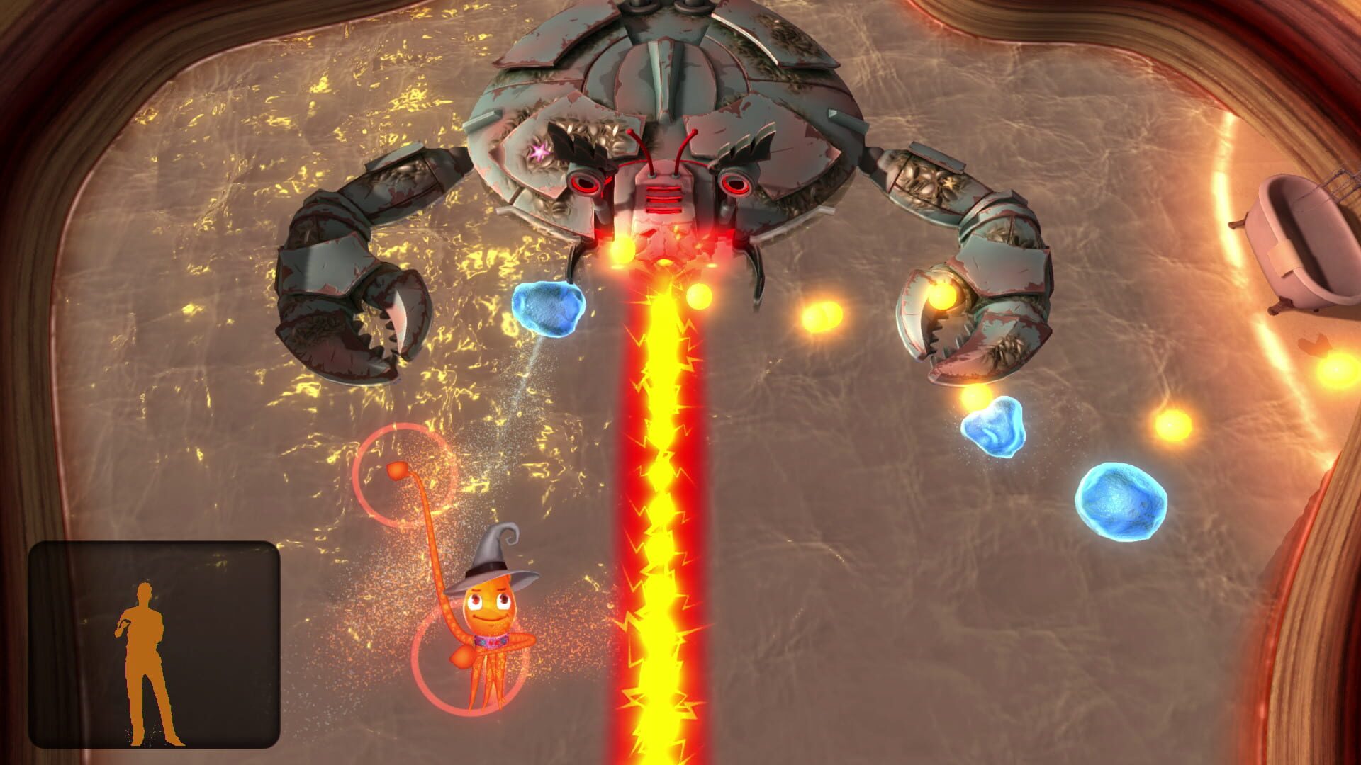 Screenshot for Squid Hero for Kinect