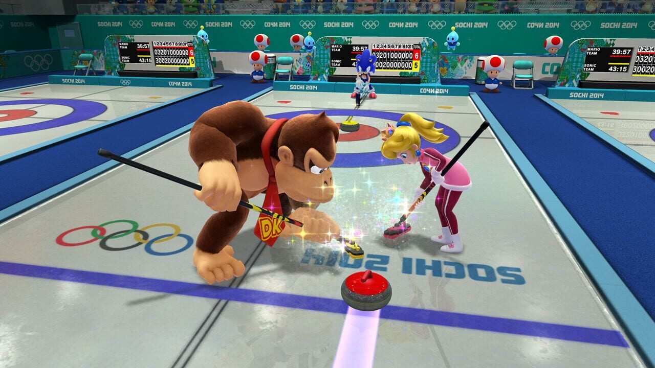Screenshot for Mario & Sonic at the Sochi 2014 Olympic Winter Games