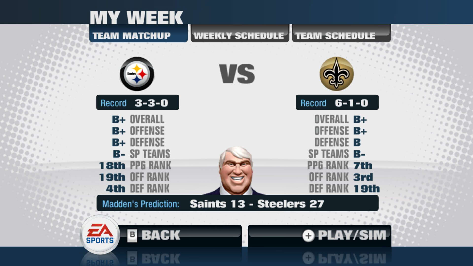 Screenshot for Madden NFL 11