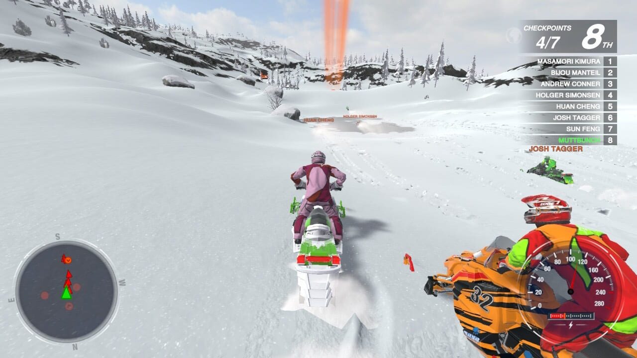 Screenshot for Snow Moto Racing Freedom