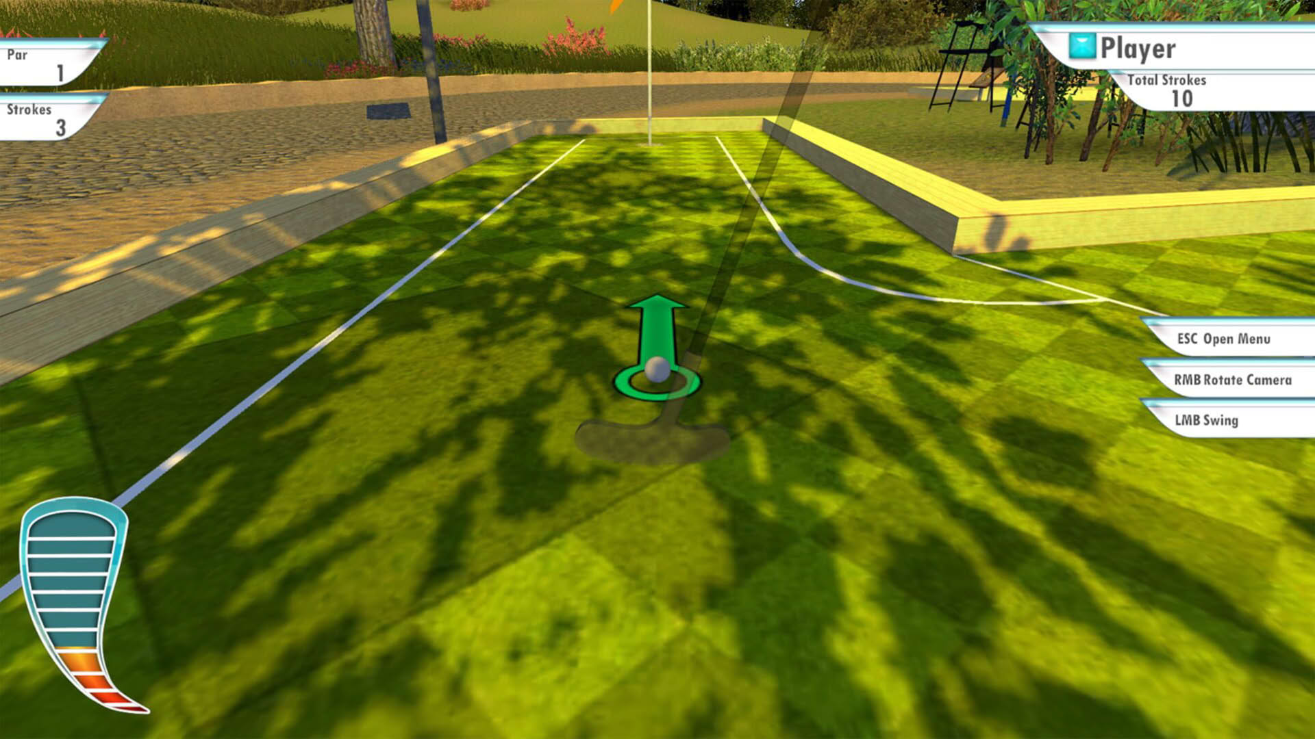 Screenshot for 3D MiniGolf