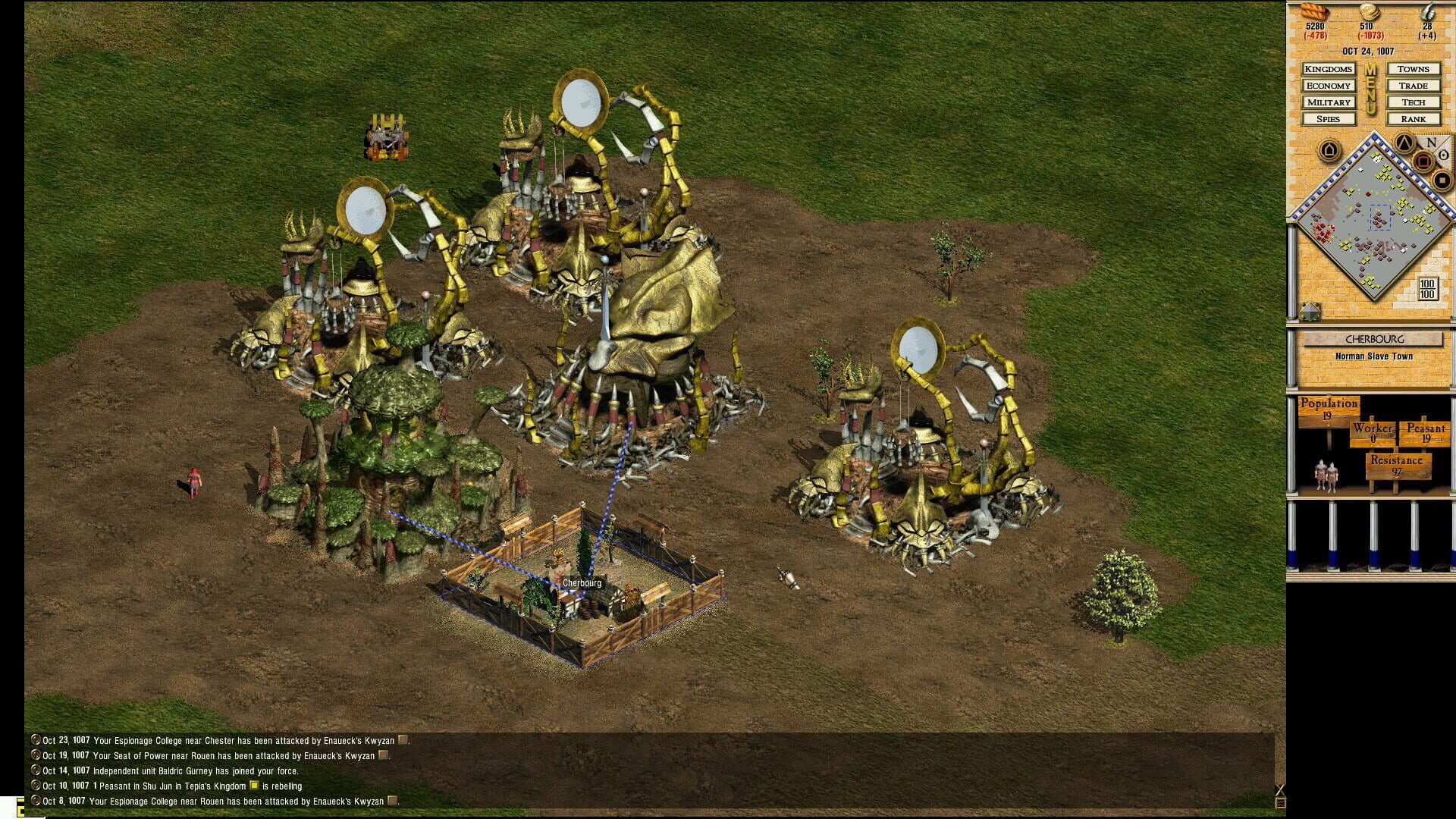 Screenshot for Seven Kingdoms 2 HD