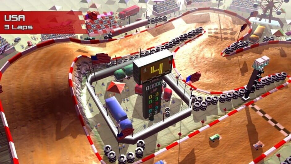 Screenshot for Rock 'N Racing Off Road DX