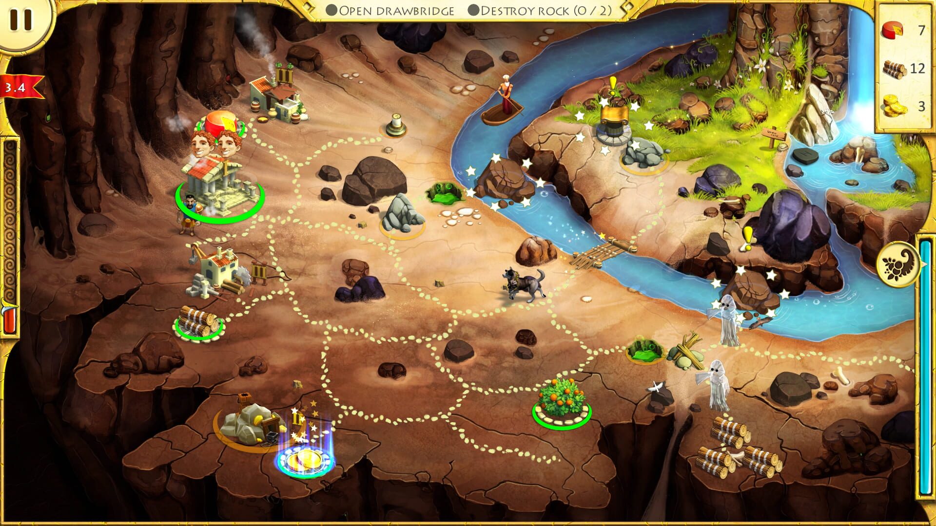 Screenshot for 12 Labours of Hercules II: The Cretan Bull