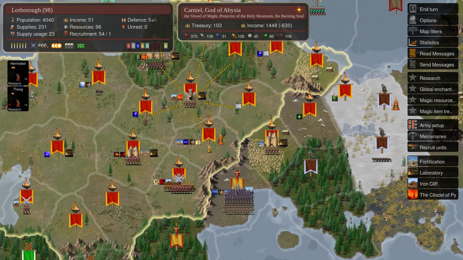 Screenshot for Dominions 5