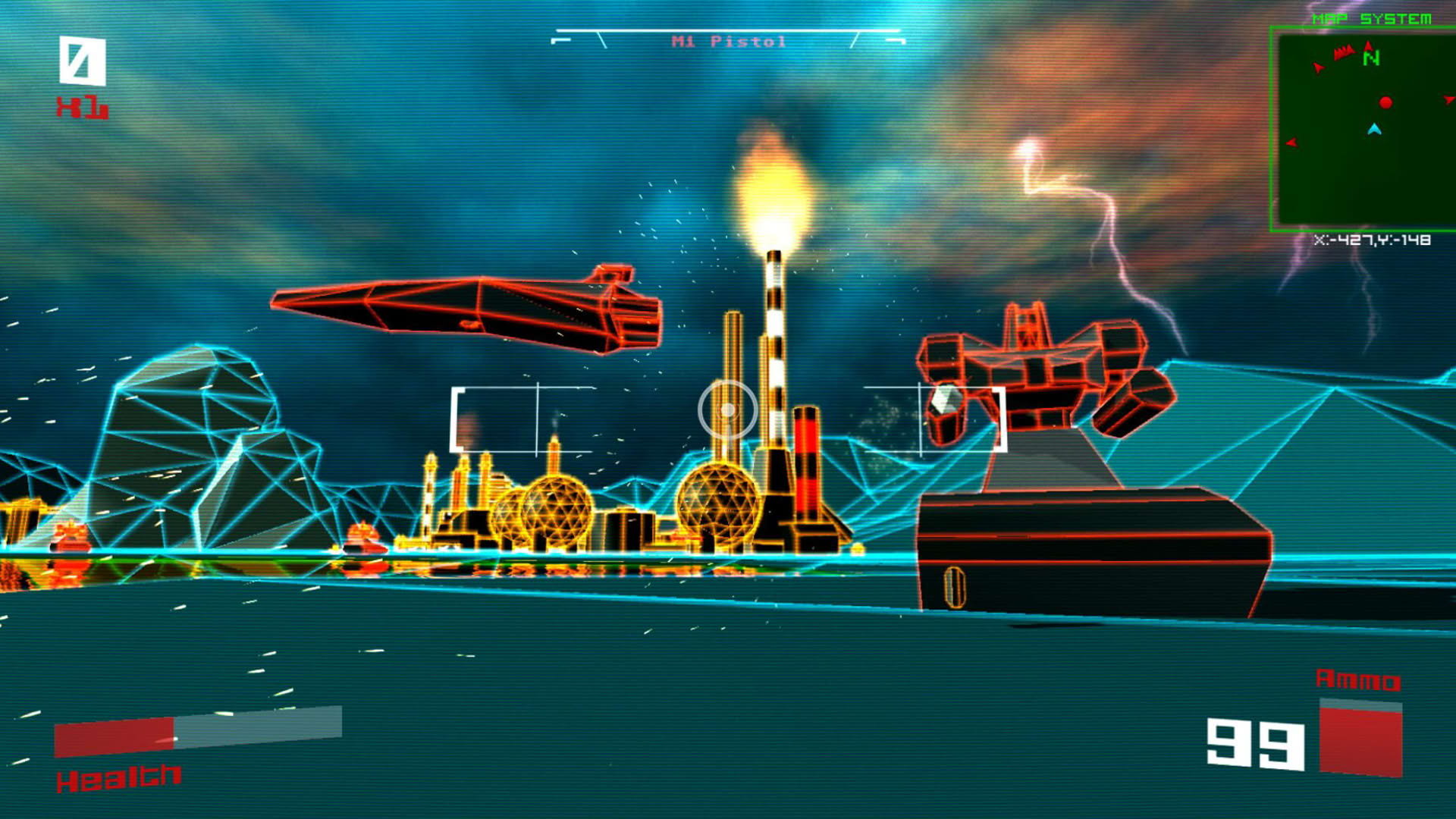 Screenshot for Vektor Wars