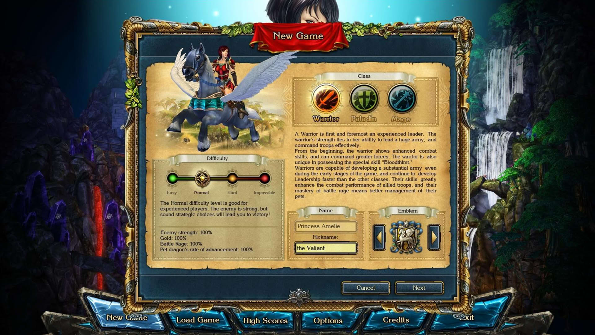 Screenshot for King's Bounty: Armored Princess