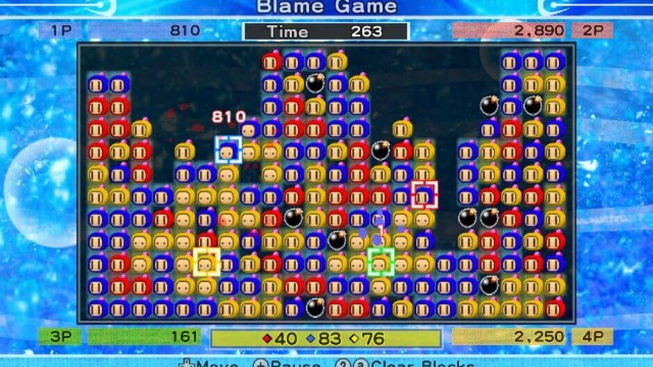 Screenshot for Pop 'Em Drop 'Em SameGame