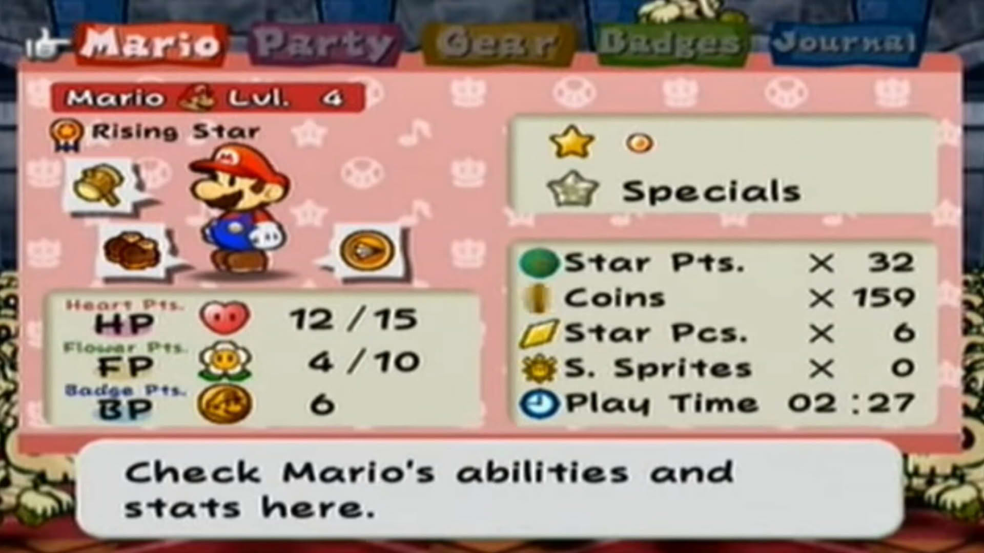 Screenshot for Paper Mario: The Thousand-Year Door