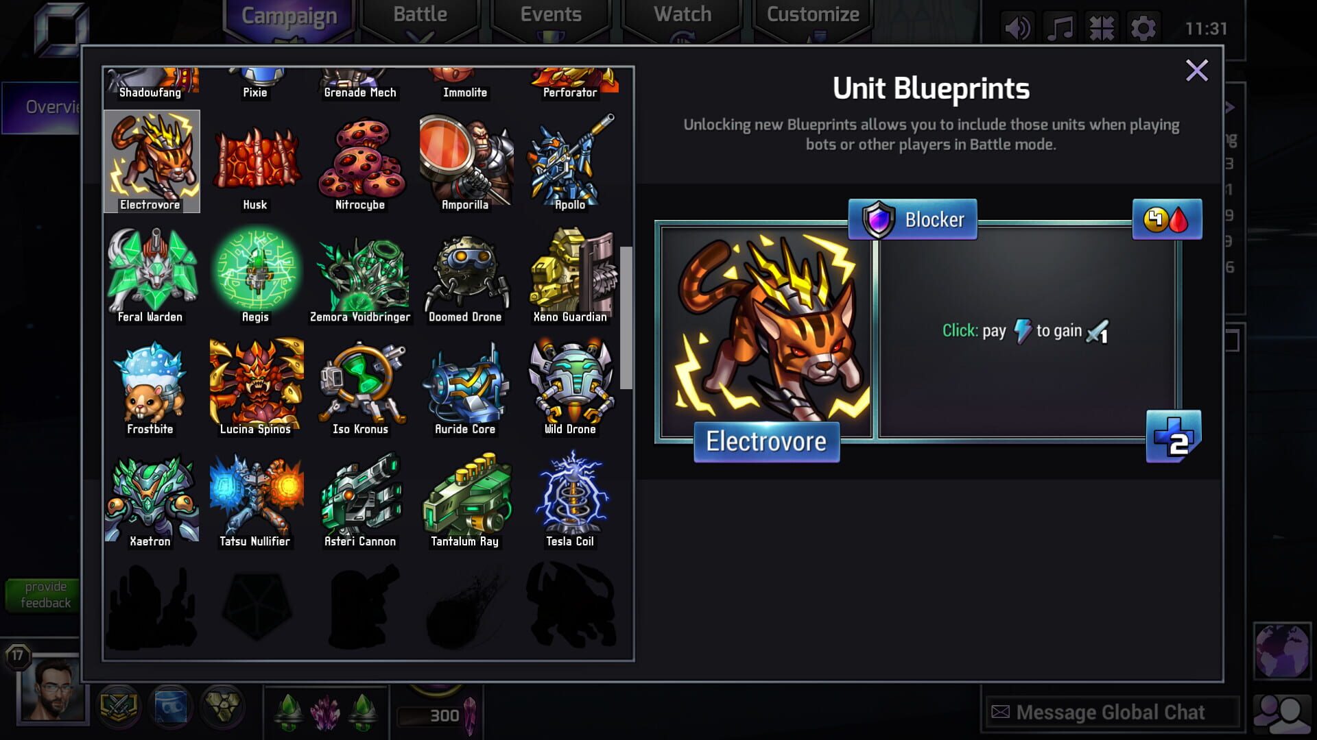 Screenshot for Prismata