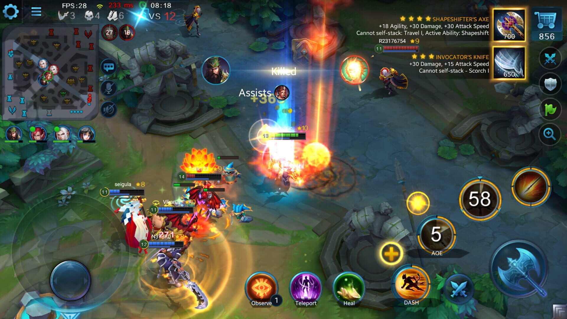 Screenshot for Heroes Evolved