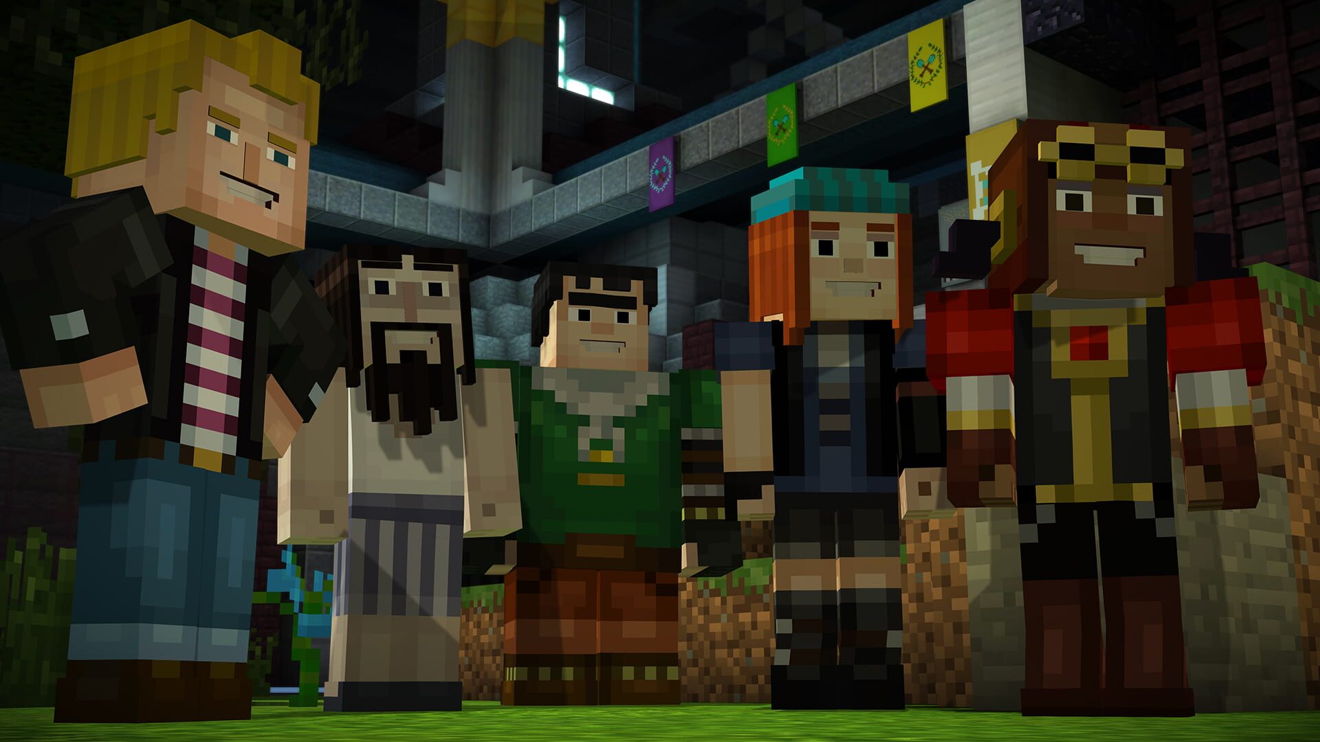 Screenshot for Minecraft: Story Mode
