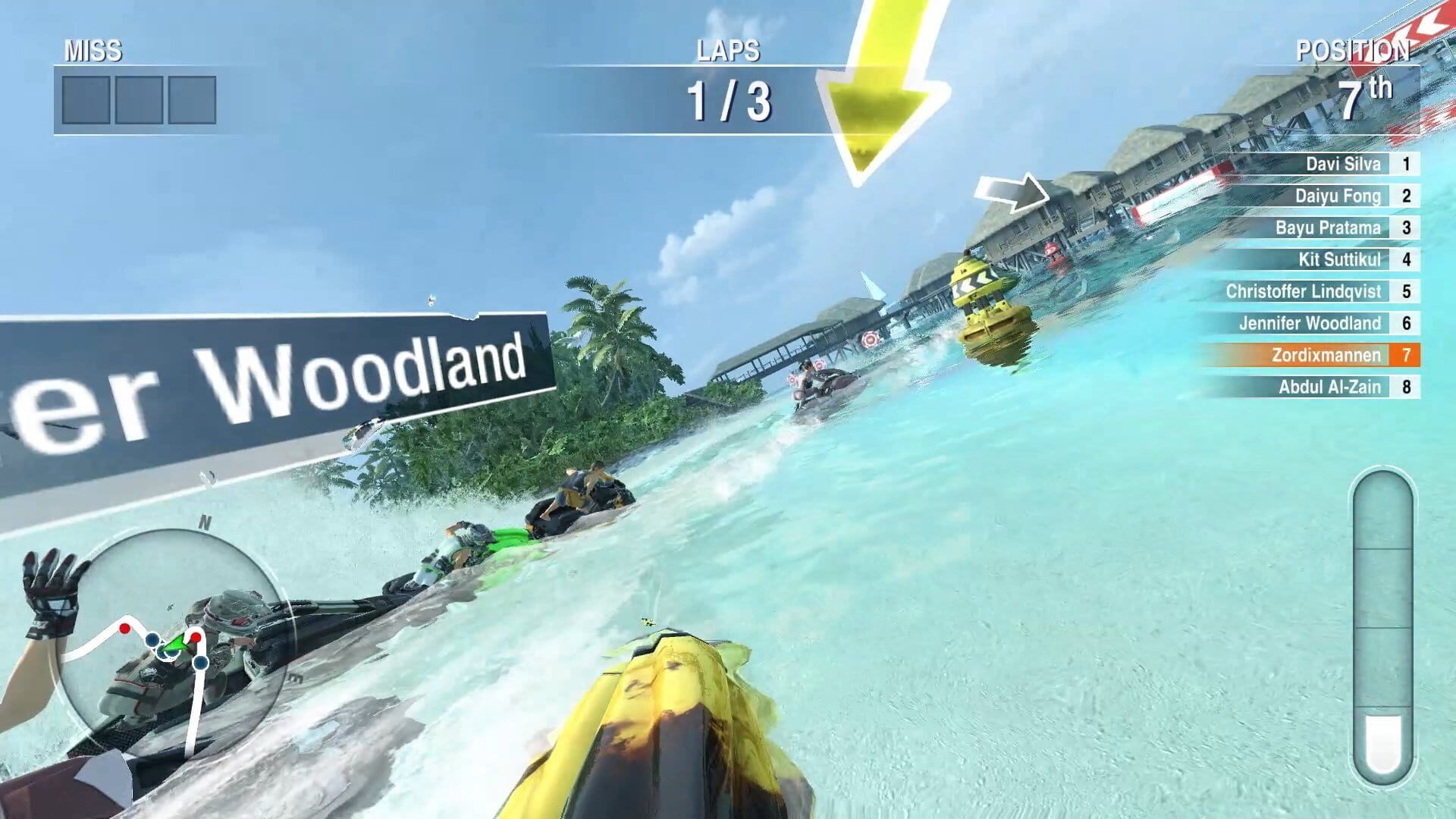 Screenshot for Aqua Moto Racing Utopia