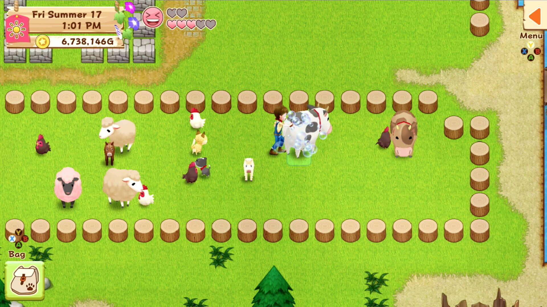 Screenshot for Harvest Moon: Light of Hope