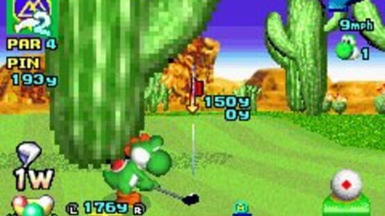 Screenshot for Mario Golf: Advance Tour