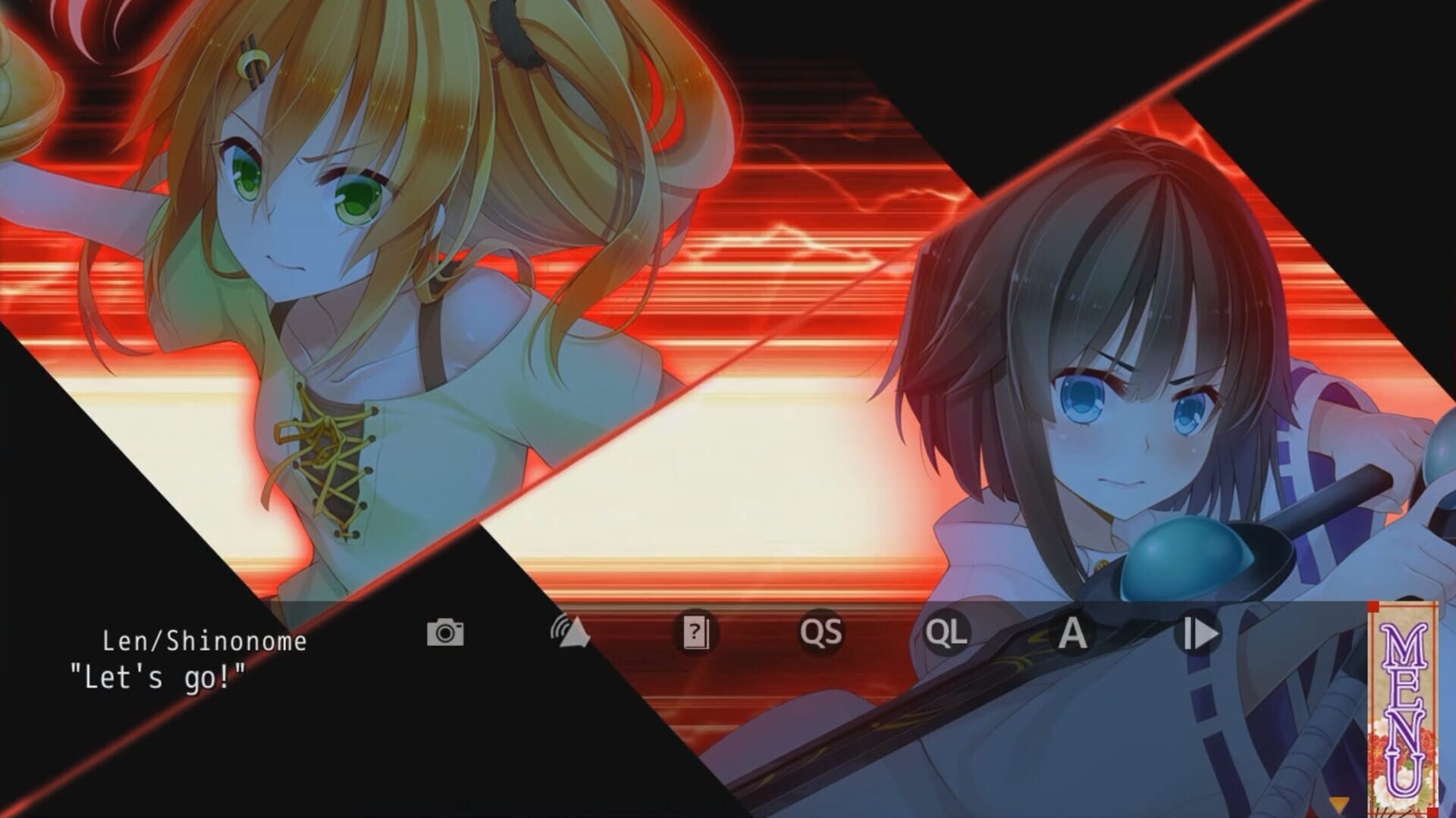 Screenshot for Ne no Kami - The Two Princess Knights of Kyoto Part 2
