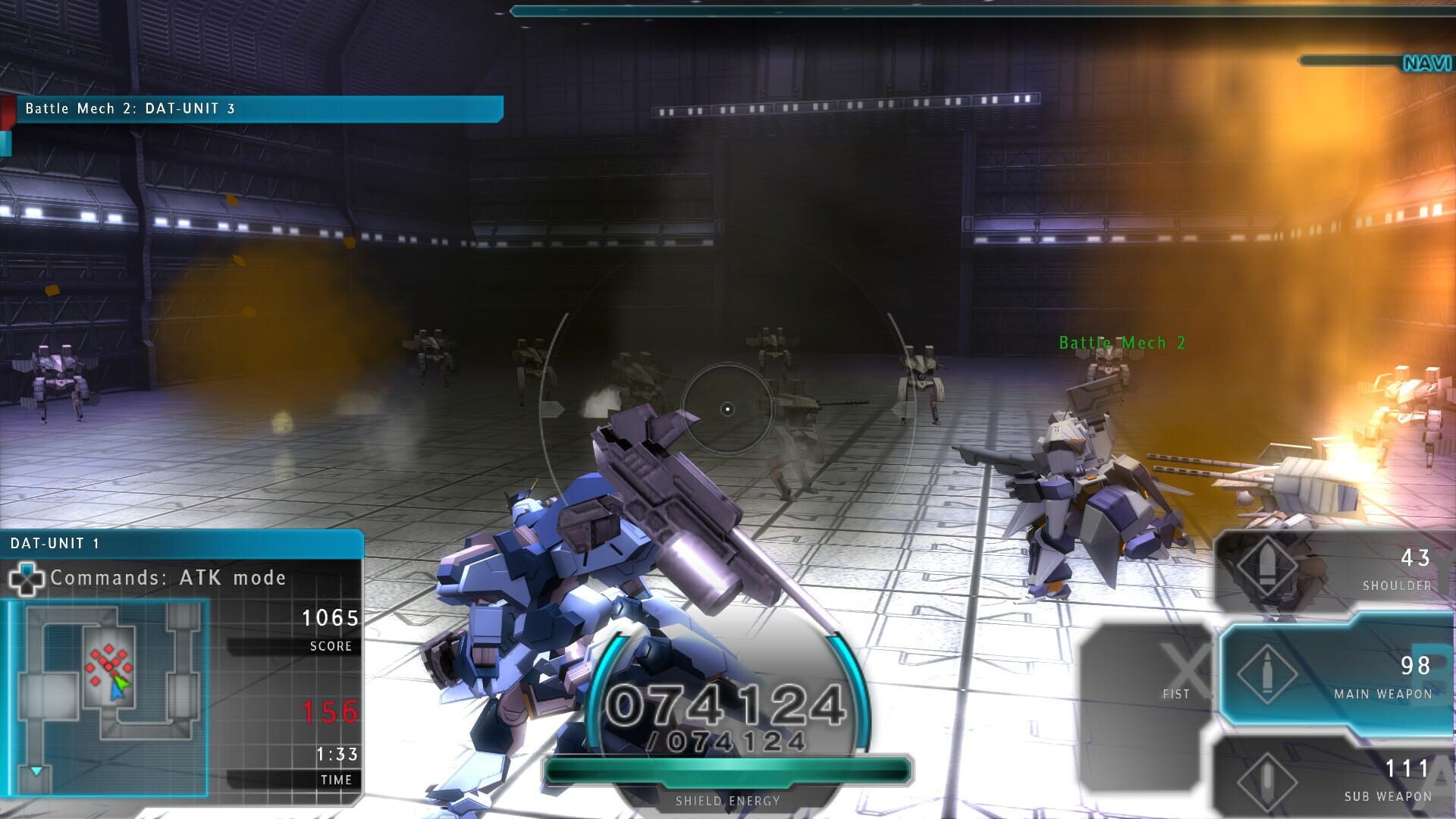 Screenshot for Assault Gunners HD Edition