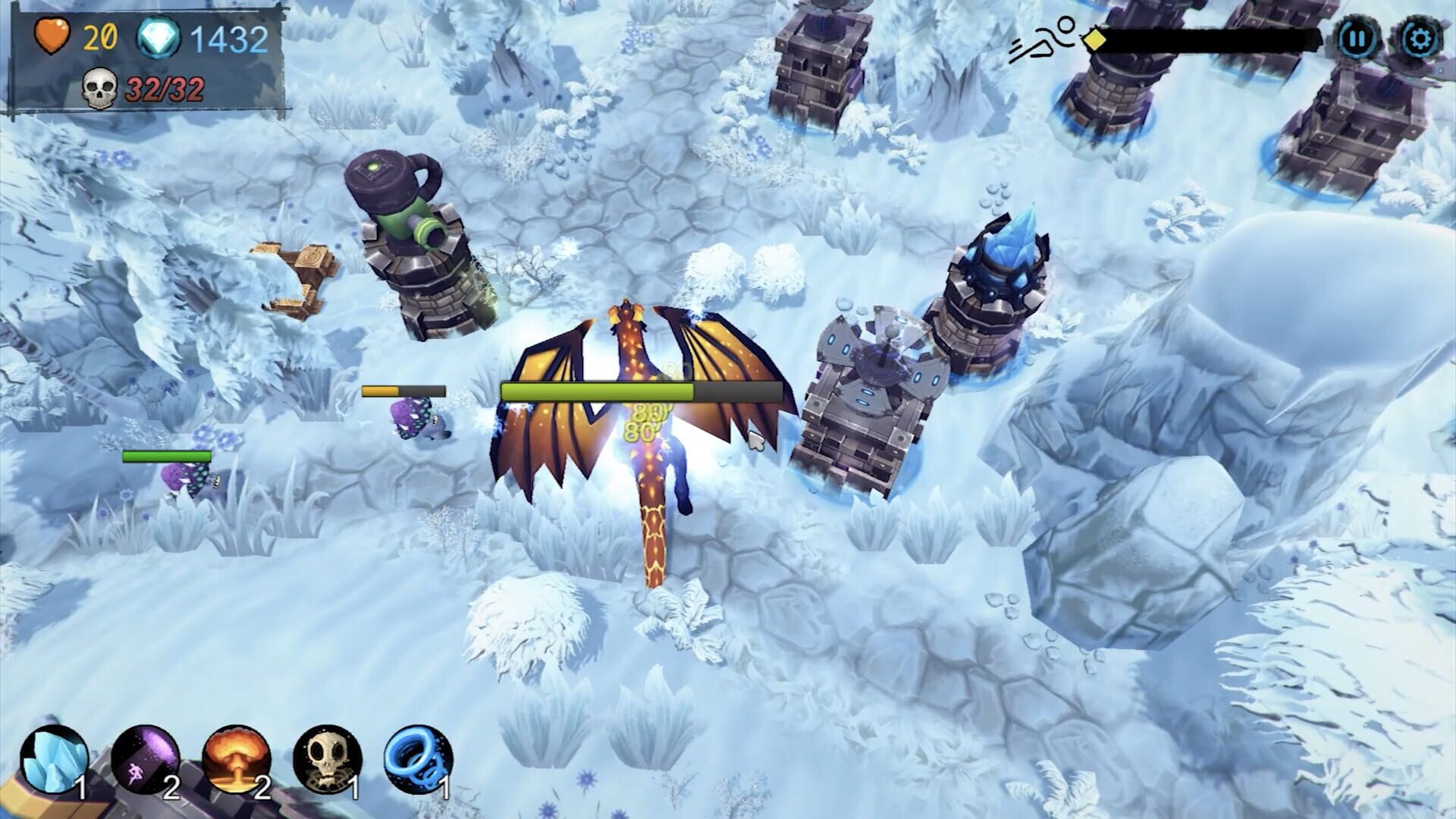 Screenshot for Yet another tower defence