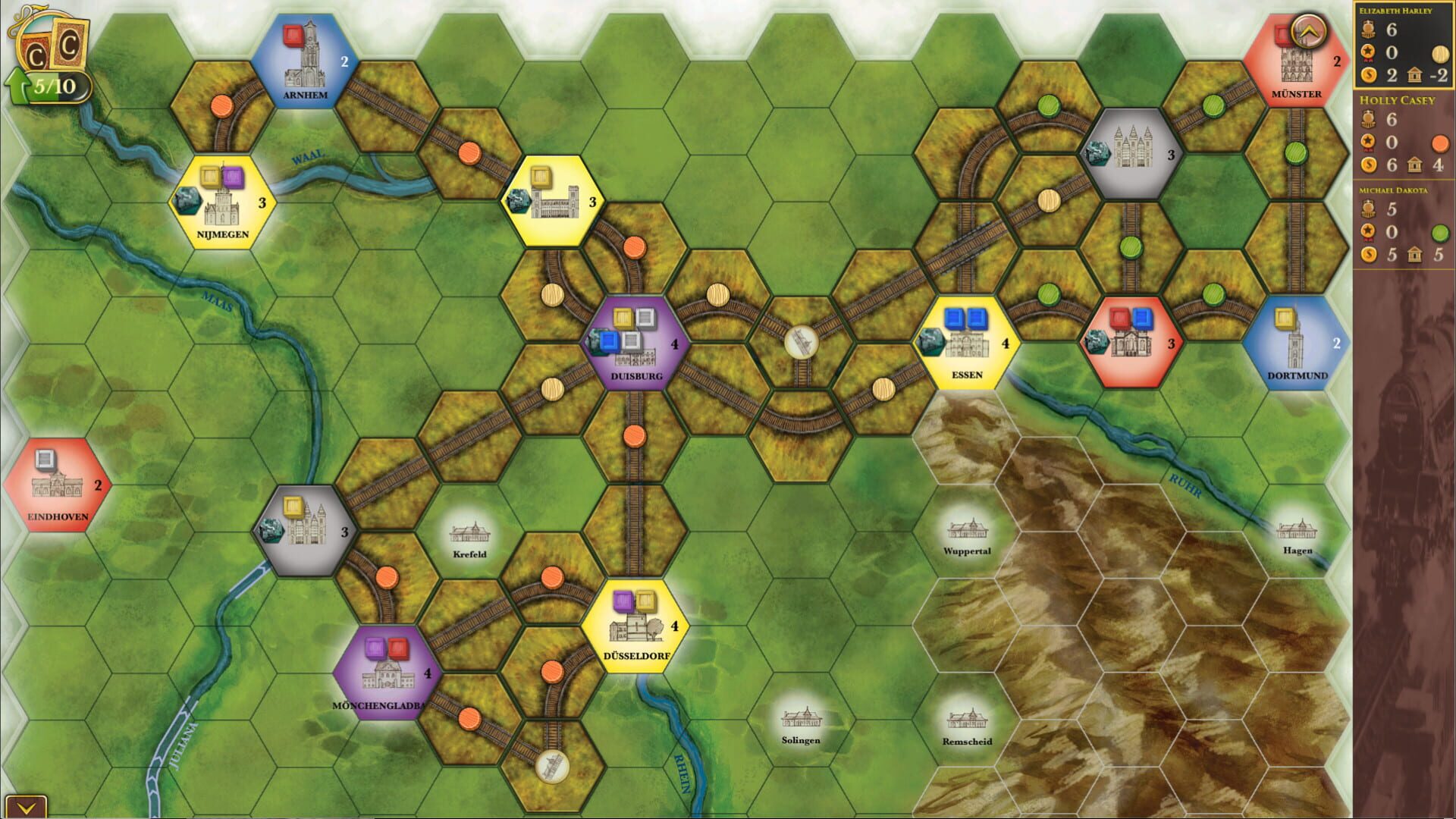 Screenshot for Steam: Rails to Riches